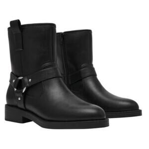 DV Dolce Vita Women's Poca Harness-Strap Moto Booties